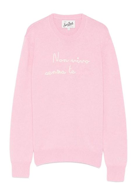 Pull Donna con scritta SAINT BARTH | QUE0010 NEW QUEEN02124I VIVO SENZA TELE 23 EMB